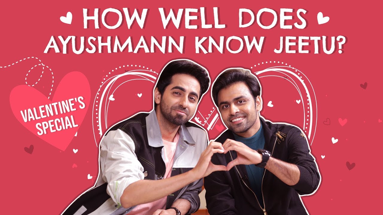 Ayushmann Khurrana & Jeetu play How Well Do You Know Each Other | Shubh Mangal Zyada Saavdhan