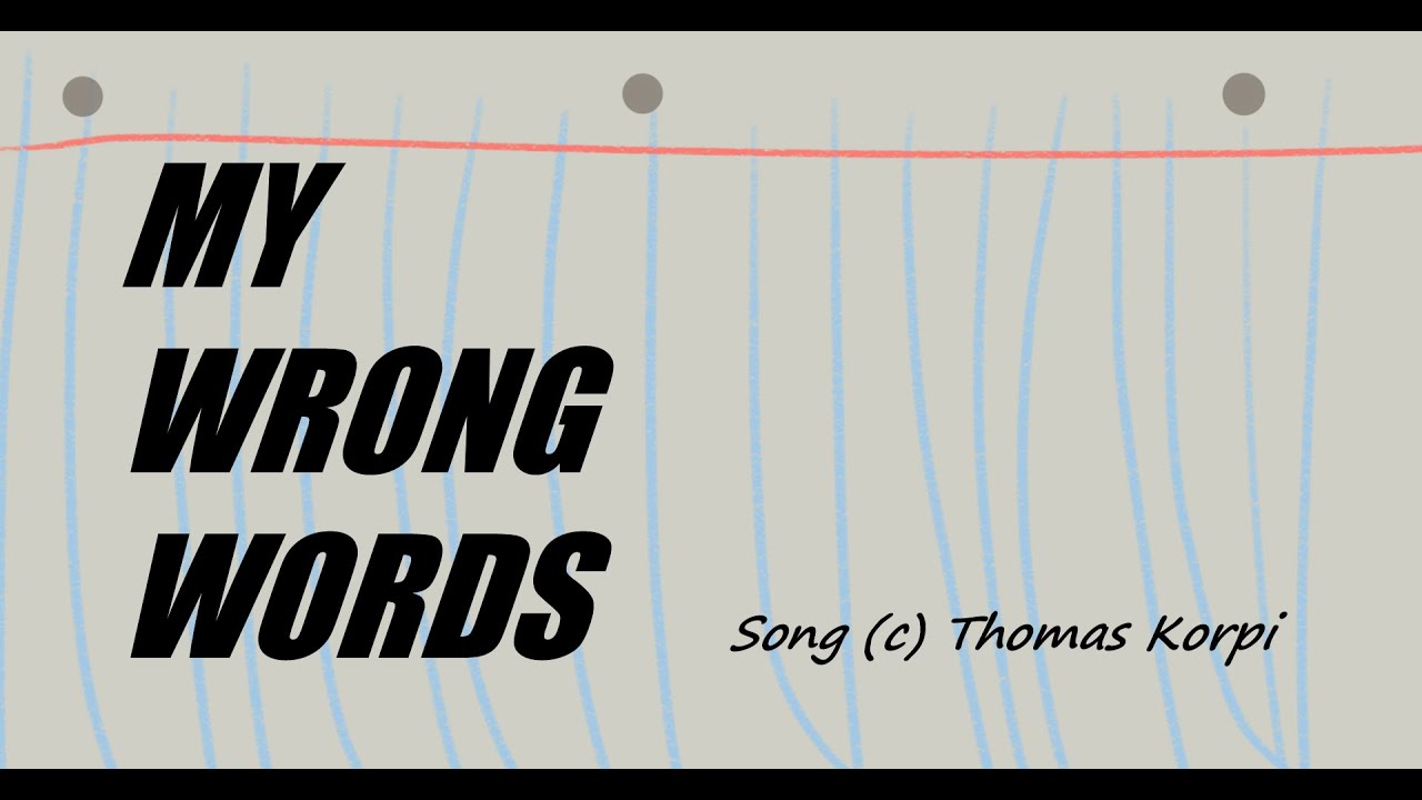 My Wrong Words by Thomas Korpi - The Office Music Video - Michael Scott and Holly