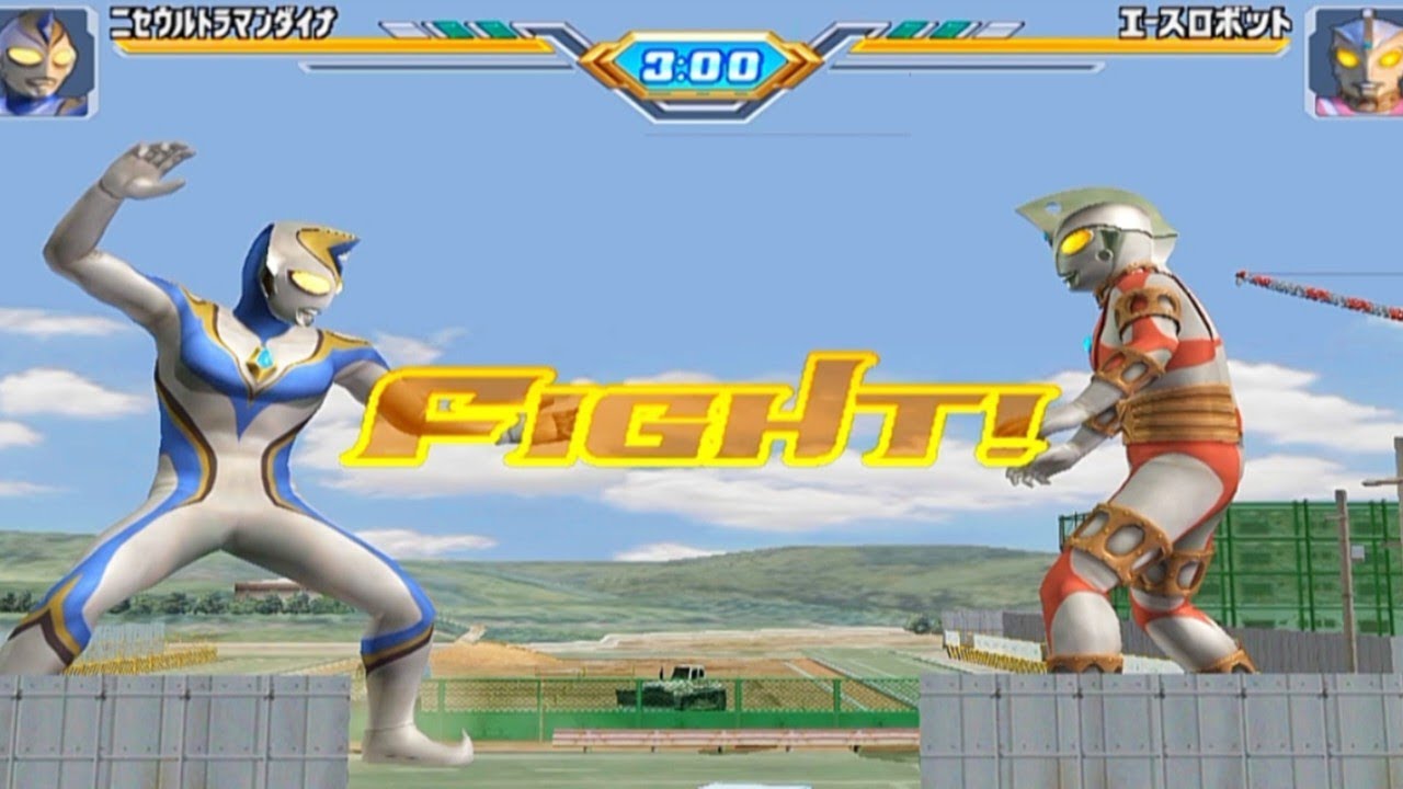 Ultra Dyna palsu vs Ace Robot 