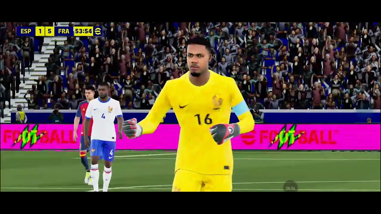 Spain-France (1-5) efootball
