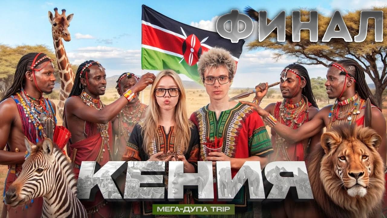 ЛЕХА И ЛЕРА В КЕНИИ | ФИНАЛ
