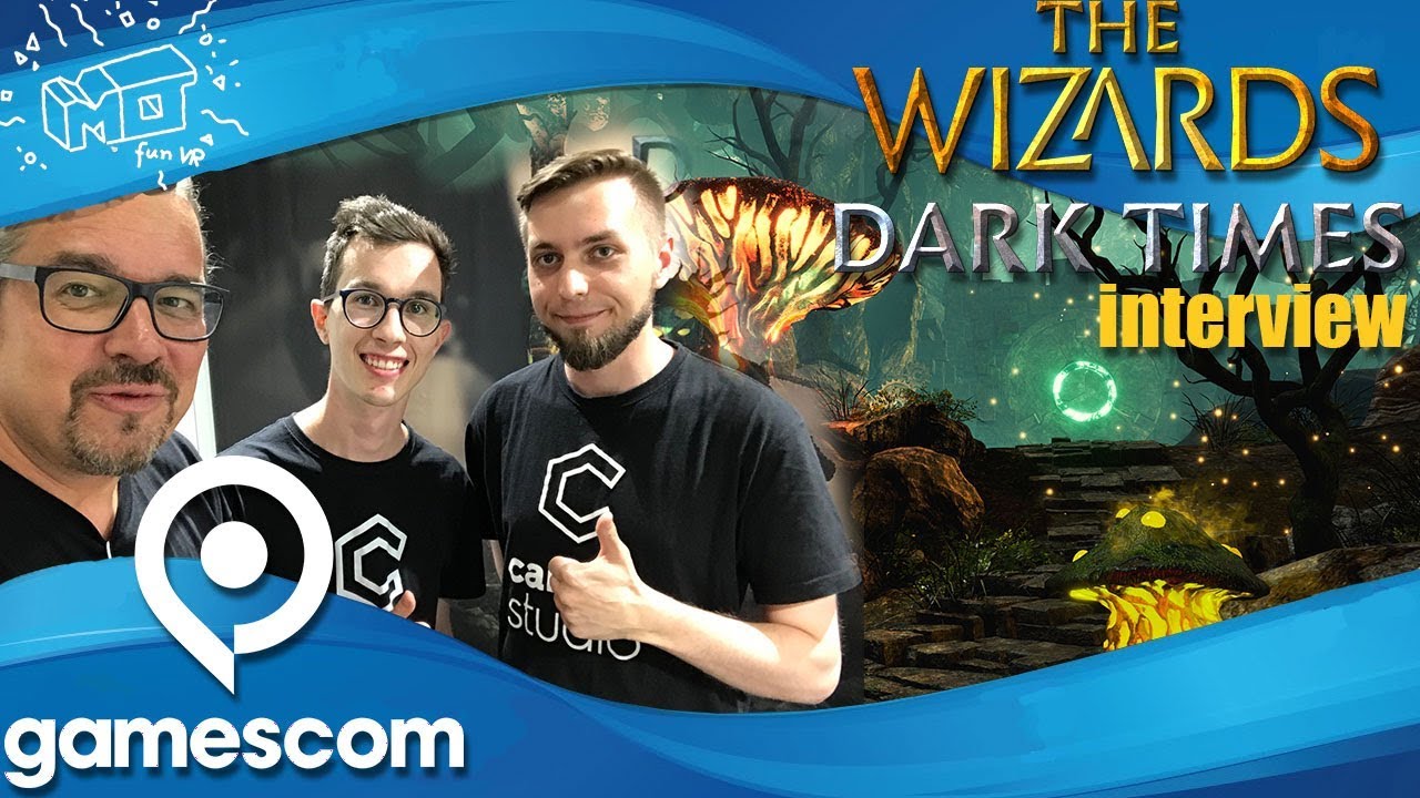 The Wizards: Dark Times ._. gamescom 2019 interview  / english  dt. Untertitel