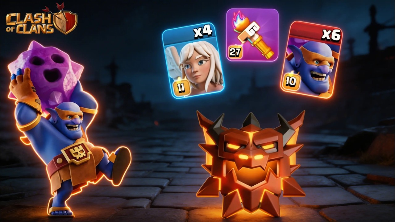 Legend League's Super Bowlers NEVER FAİL ME !!! (Super Bowler Smash)  |  Clash Of Clans