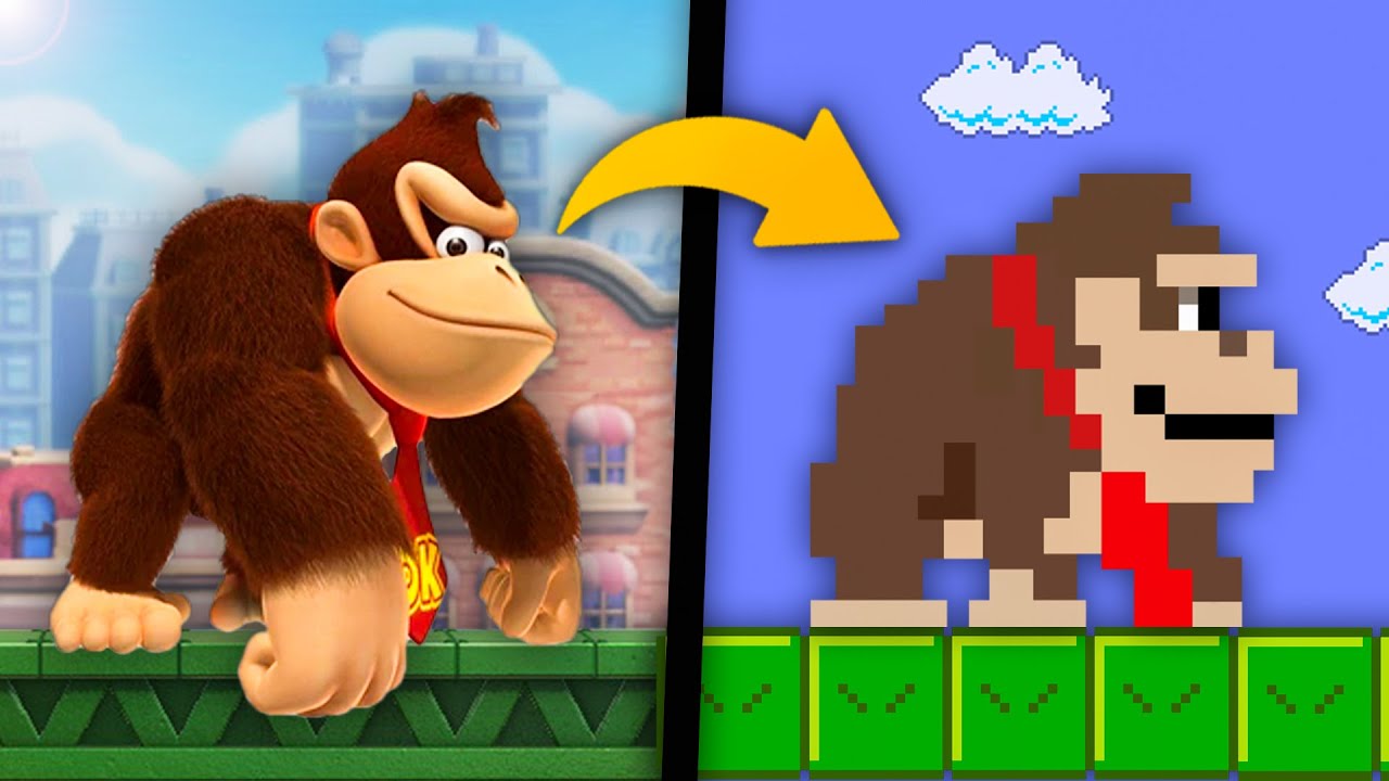 Ich habe Mario vs Donkey Kong in Mario Maker NACHGEBAUT!