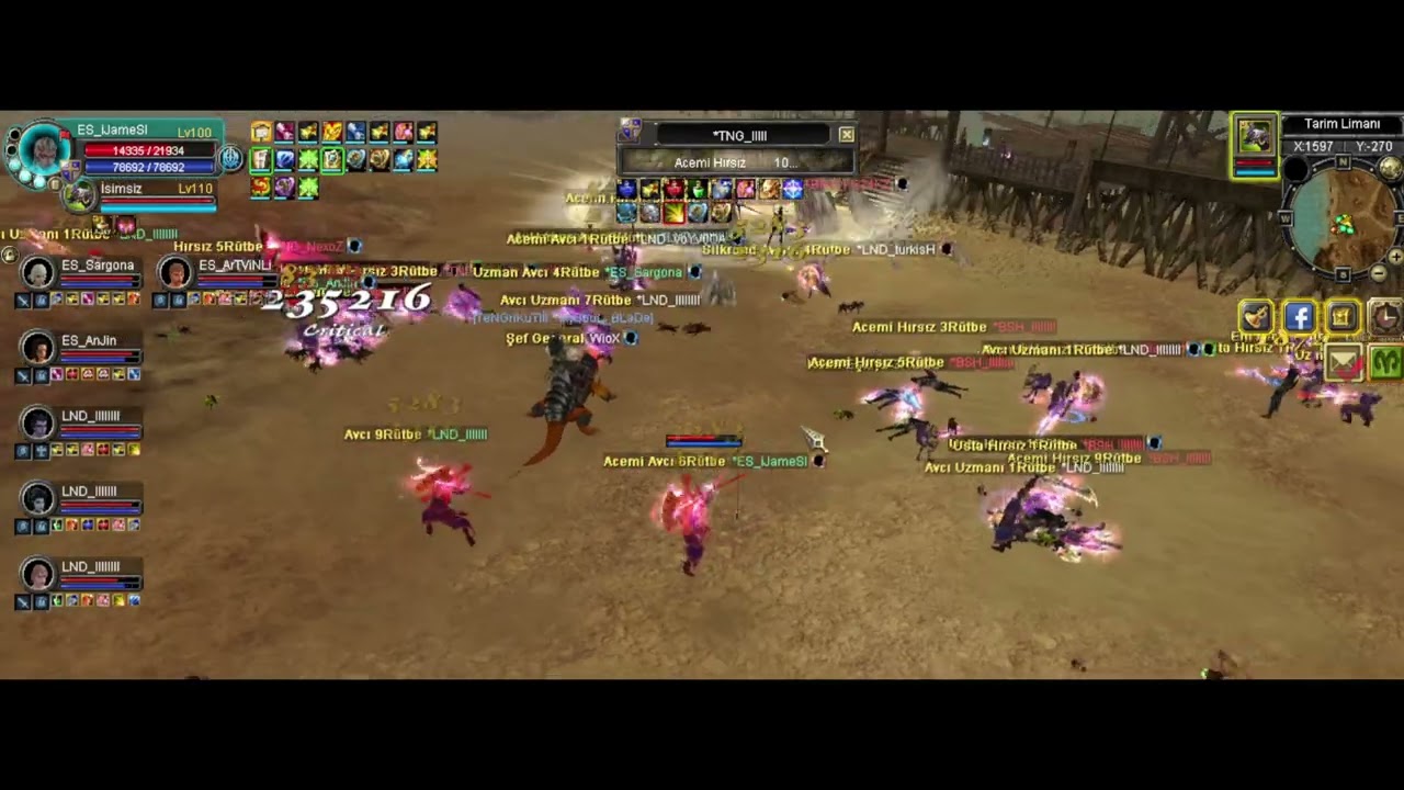 Silkroad Online TR - Server :KARYA  Hunter VS Kara KÖPEKLER...