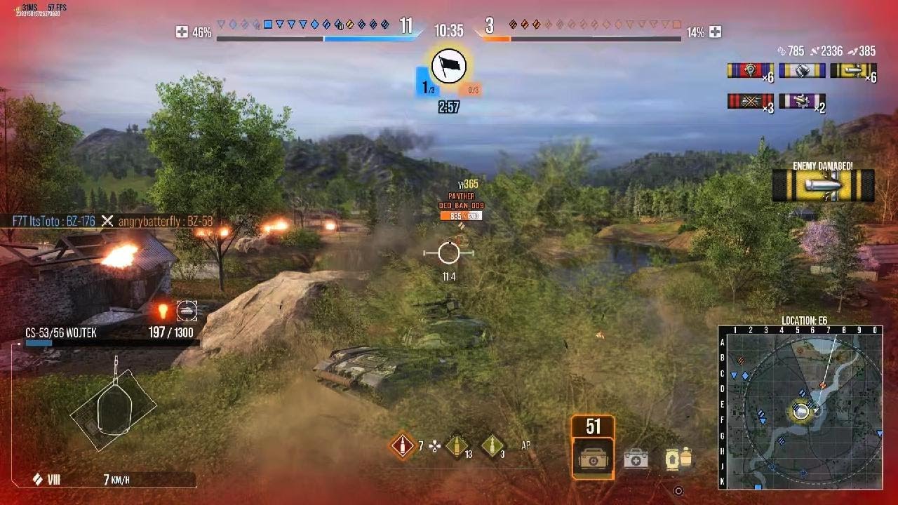 Wot Console, Earthshaker @ Cliff, 5,4k damage