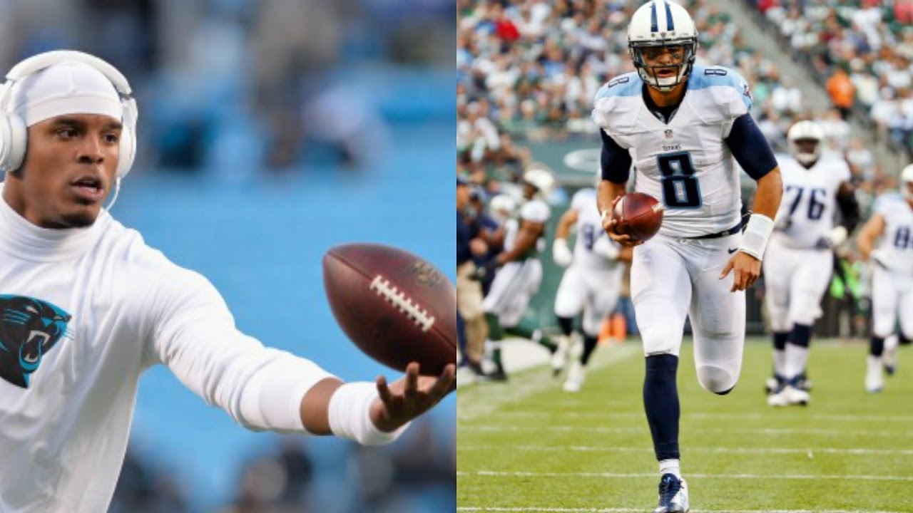 WHO CAN GET A 99YD TOUCHDOWN FIRST?!? CAM NEWTON VS MARCUS MARIOTA @ WIDE RECEIVER!!!