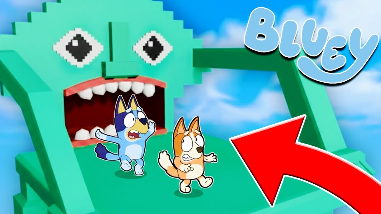 BLUEY y BINGO ENTRAN dentro del NUEVO ITALIAN BRAINROT | Las Aventuras de BLUEY en ROBLOX!