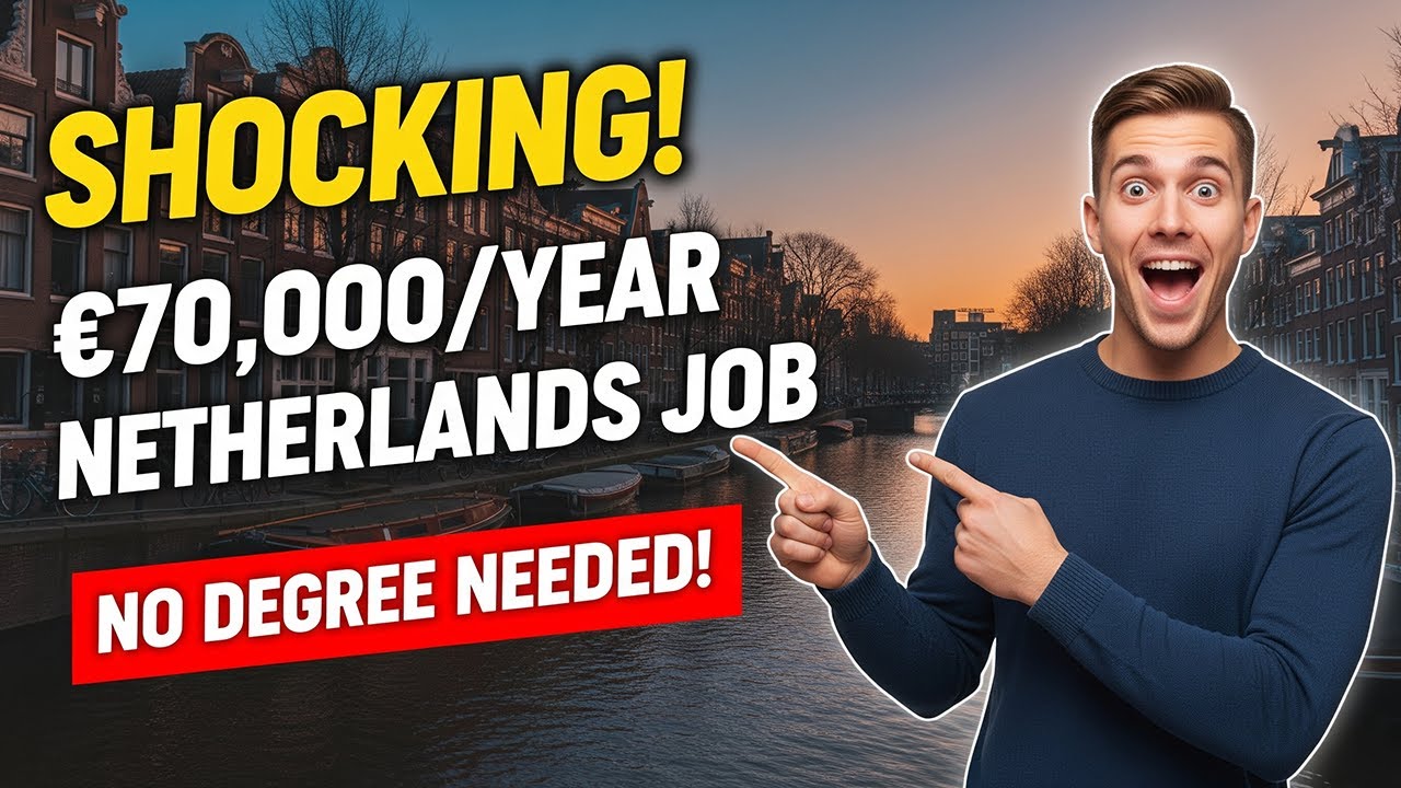 Jobs in Netherlands 2025: No IELTS & High Salary Without a Degree!