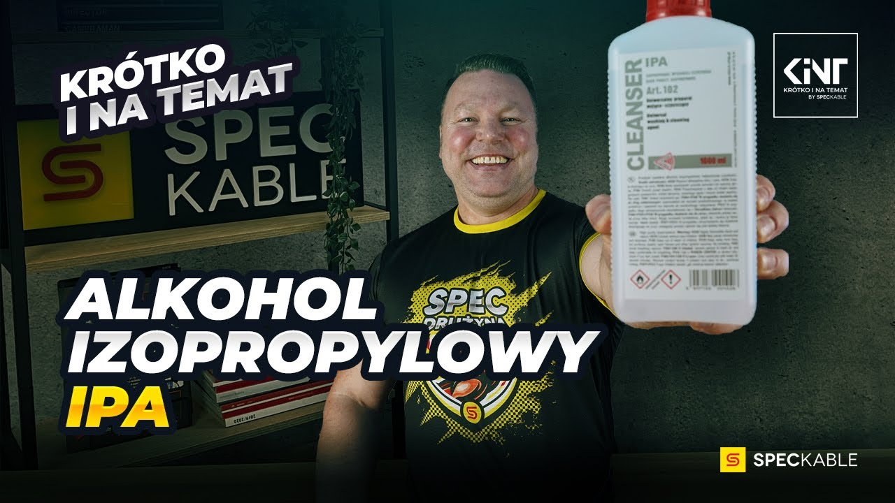 Alkohol izopropylowy IPA - do czego służy? [KiNT#33]