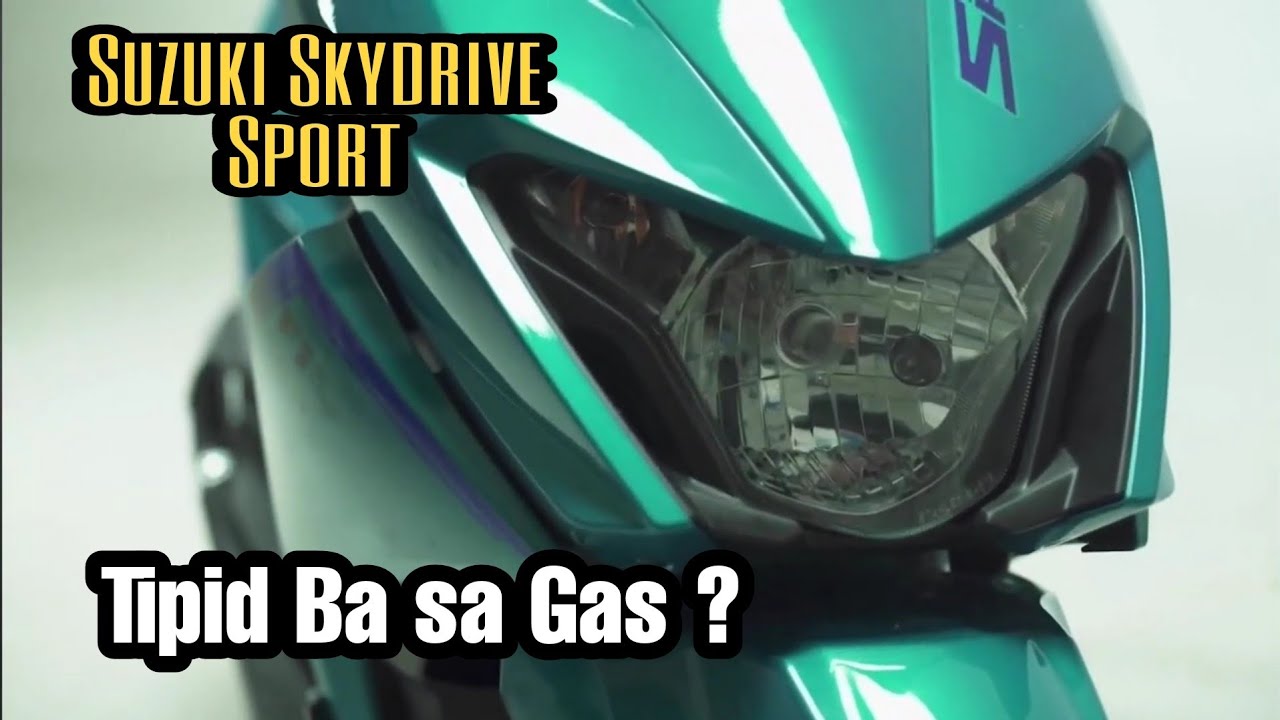 Suzuki Skydrive sport Tipid ba sa Gas ?