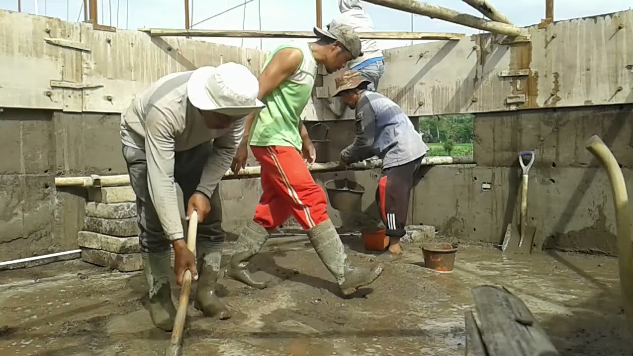 Pengecoran Dinding Tahap 3