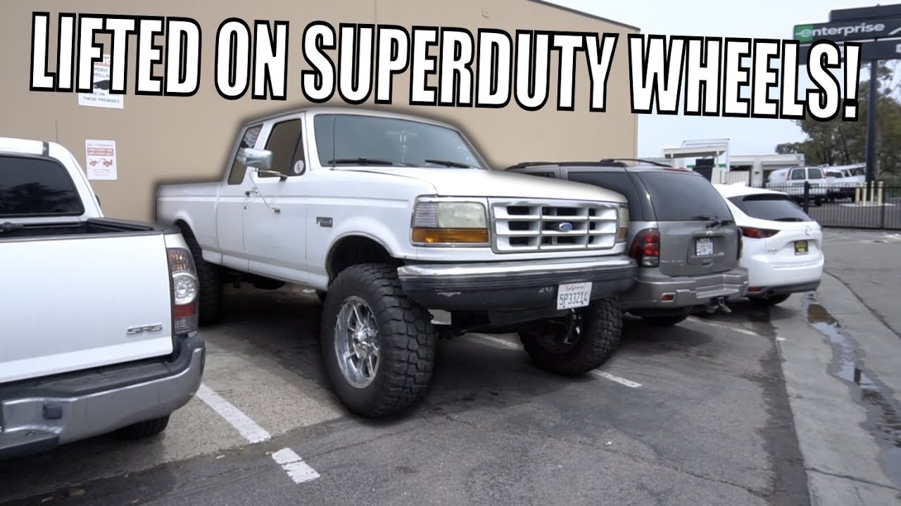 2WD LIFTED FORD F250 7.3 ON 37'S!
