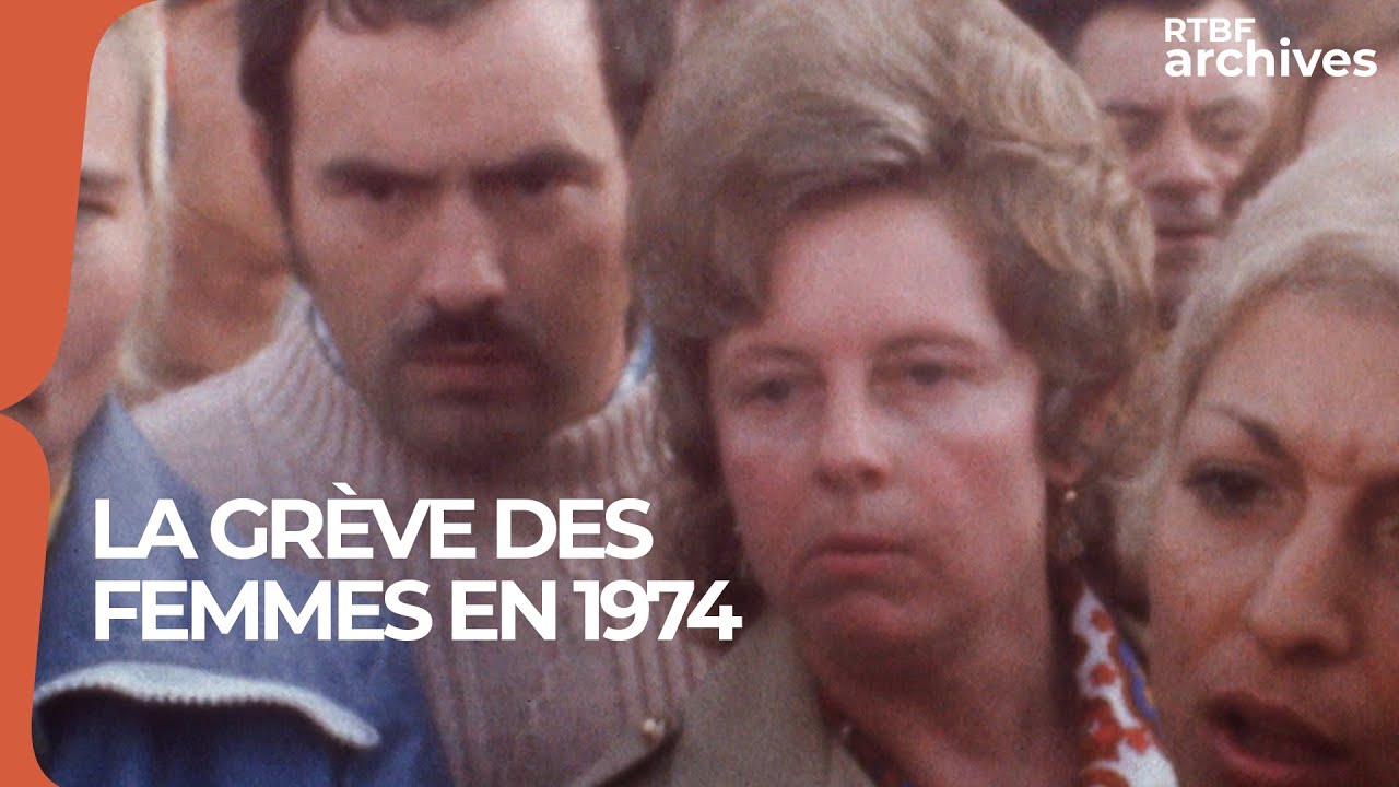 La grève des femmes contre les machines de la Fabrique Nationale de Herstal en 1974 - RTBF archives
