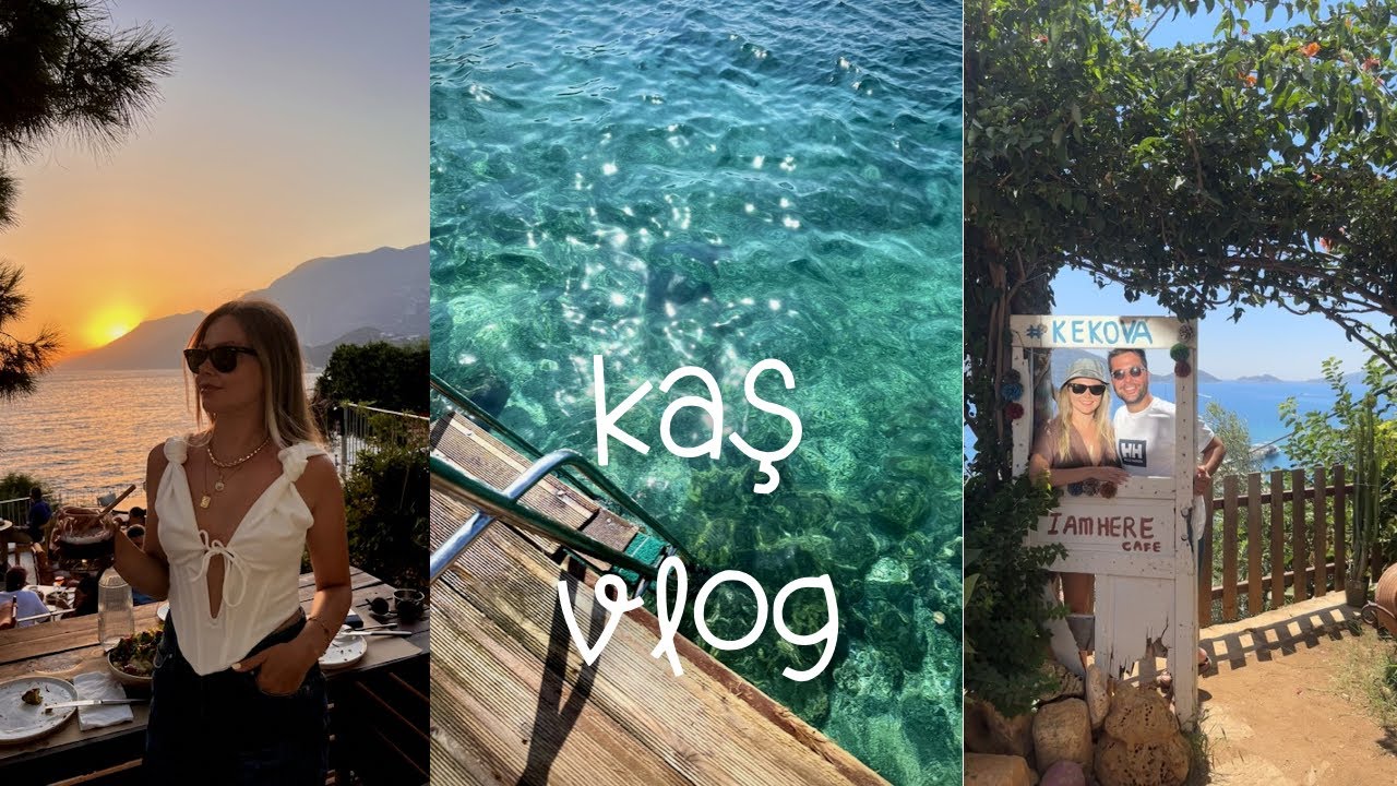 KAŞ VLOG | KEKOVA | TEKNE TURU | EN GÜZEL DENİZ