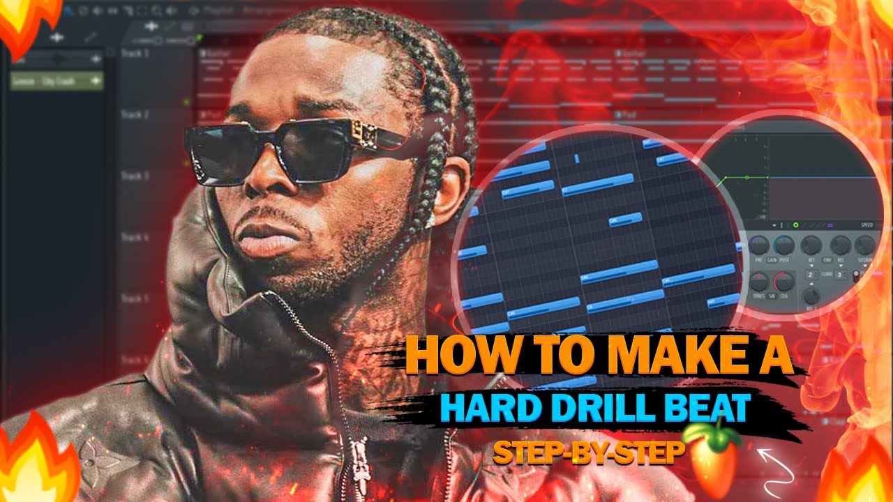 HOW TO MAKE A HARD DRILL BEAT | Step-By-Step | Silent Cook-up | FL Studio 🔥