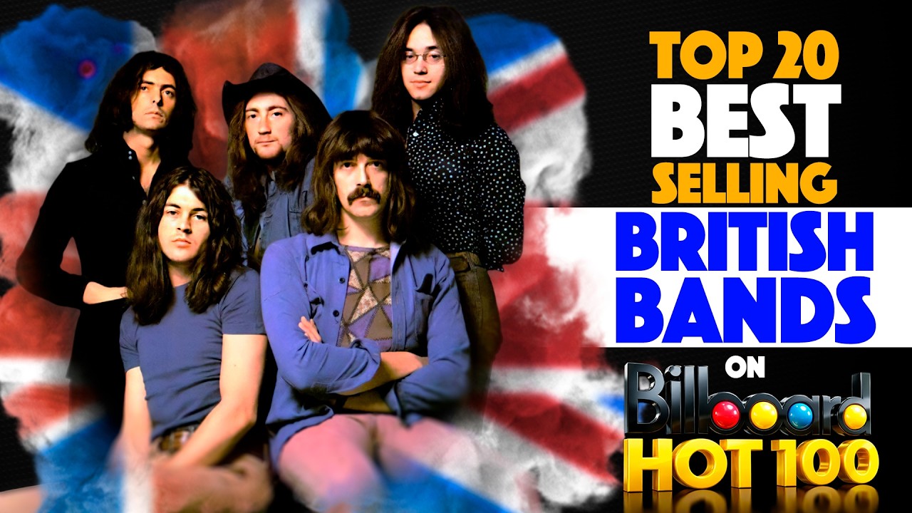 20 самых успешных британских рок-групп по версии Billboard Hot 100™ | #britishrockband