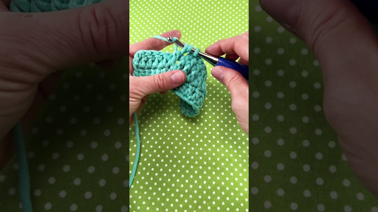 Crochet the front post double crochet with me! 🧶 #fiberflux