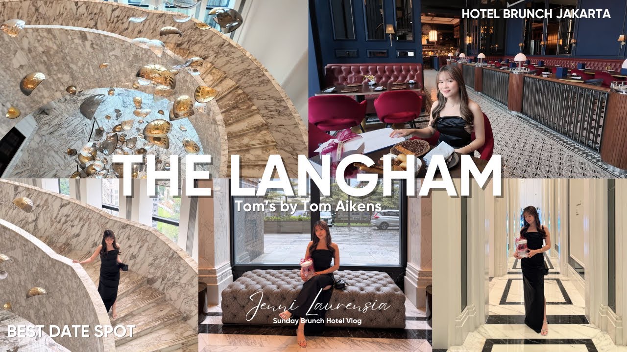 SUNDAY BRUNCH THE LANGHAM JAKARTA 🍴 Tom’s by Tom Aikens | Romantic Date Idea