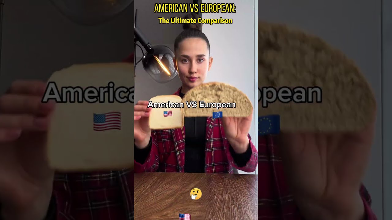 USA vs Europe: Who Takes the Crown?💥🌍#usa#culture #funny#FoodQuality#EuropeanFood