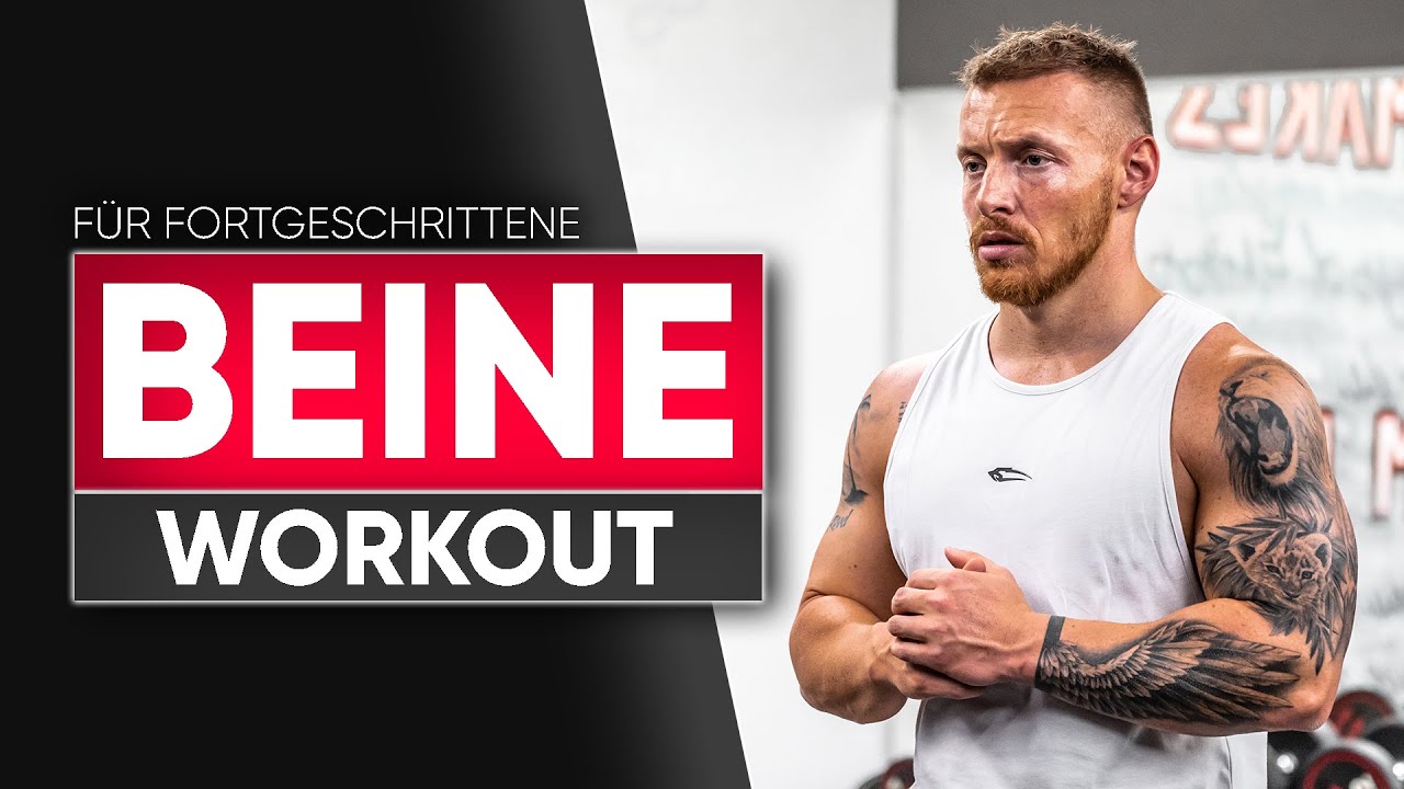 BEINE + WADEN Workout für Zuhause ohne Geräte (Muskelaufbau für Fortgeschrittene)