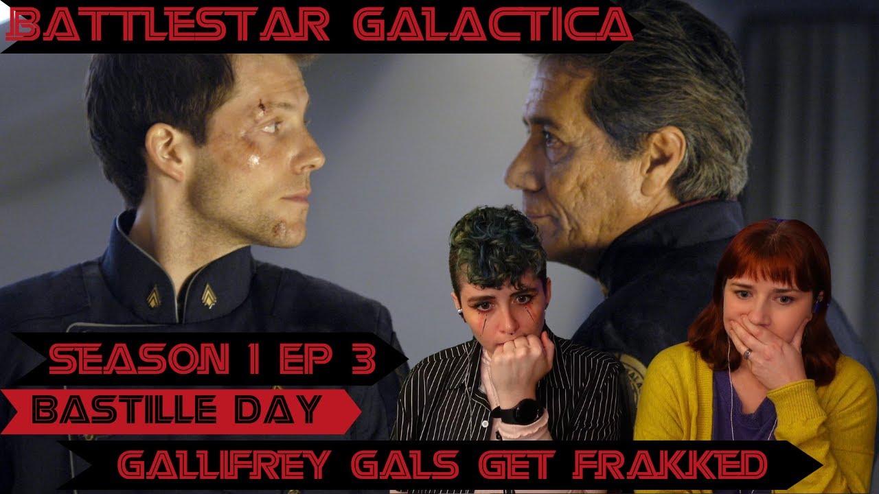 BATTLESTAR GALACTICA | Season 1 Ep 3 Bastille Day | First Time REACTION | Gallifrey Gals Get Frakked
