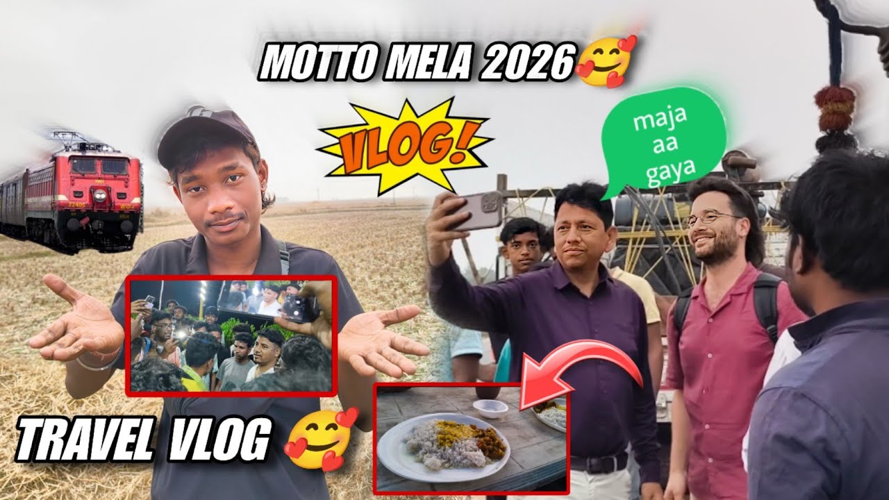 Motto Mela Travel Vlog 🥰 jharkhand🔥