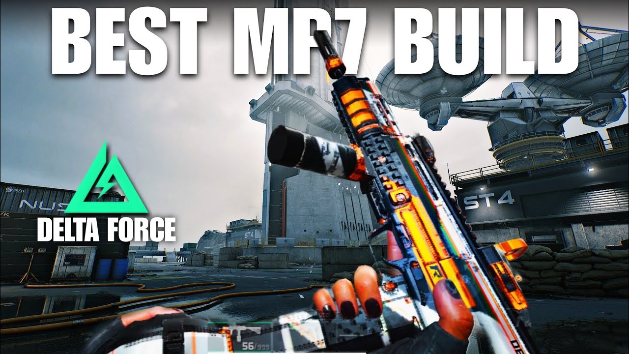 Delta Force Mobile Best SMG MP7 Build Gameplay!