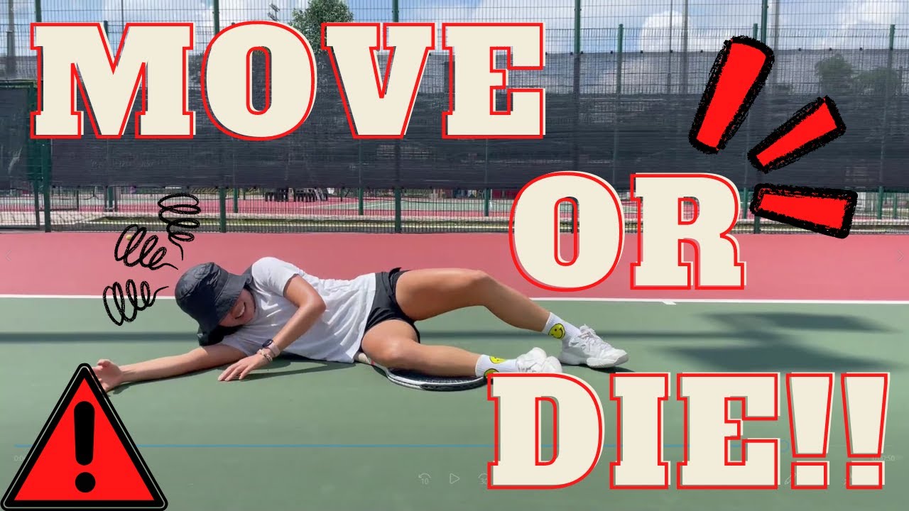 RUNNING like a TENNIS ROBOT?? (Drills to help with movement)