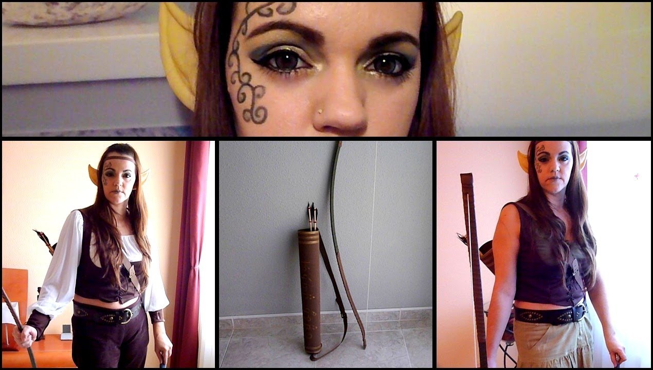 ELFA ARQUERA GUARDA FLECHAS DE GOMAEVA Y COSPLAY (2ª PARTE) / GUARDIAN AND COSPLAY GOMAEVA ARROWS