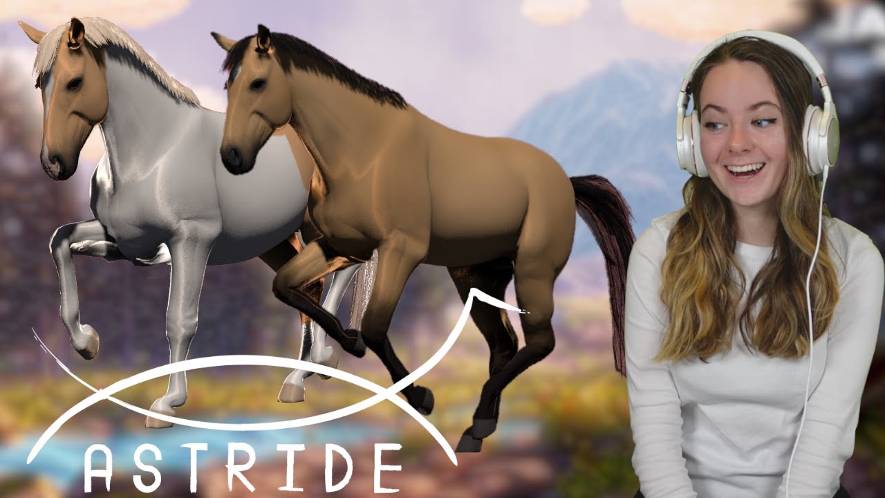 ASTRIDE: A FIRST LOOK AT HORSE COATS + ANIMATIONS! Upcoming Horse Game | Pinehaven