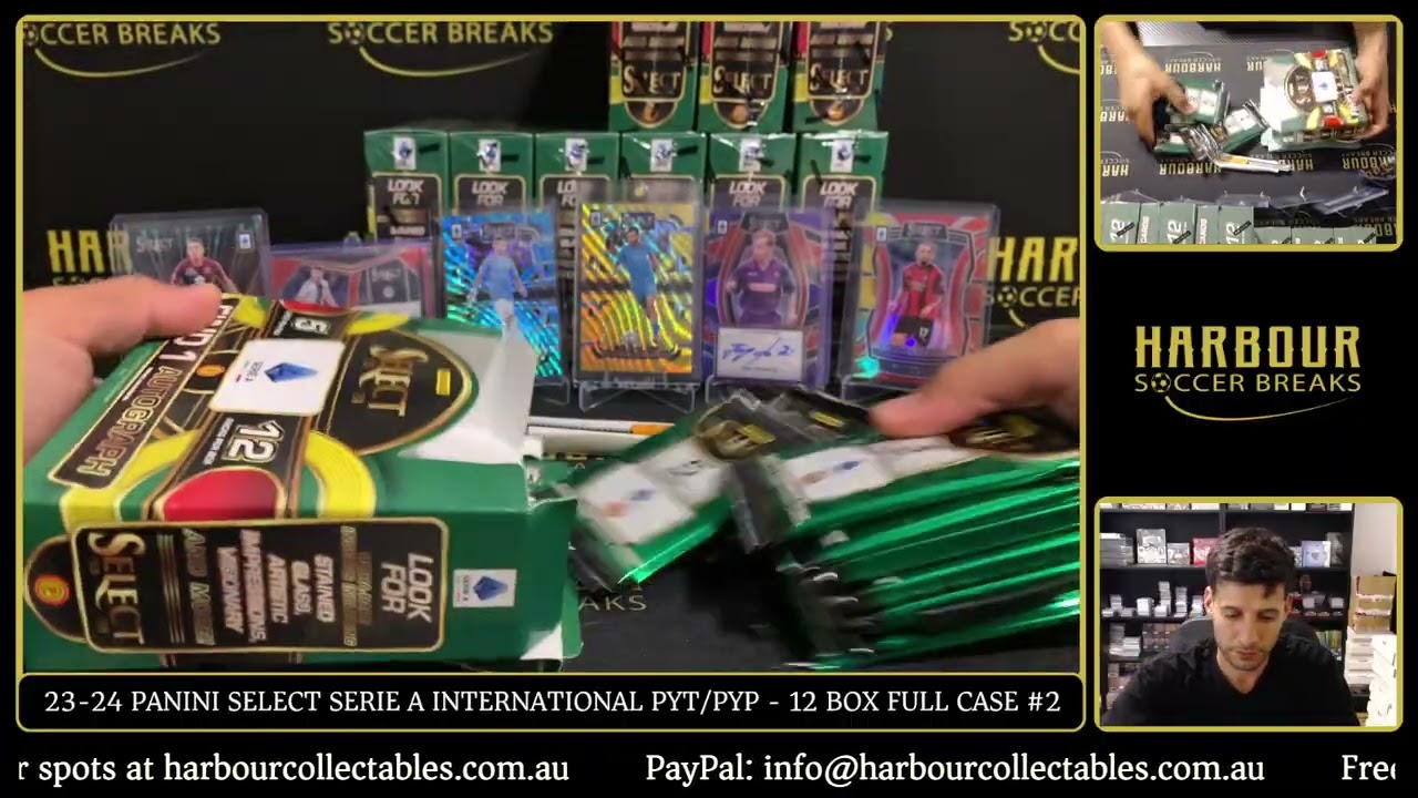 Break #2 - 23/24 Panini Select Serie A International PYT/PYP 12 Box Full Case