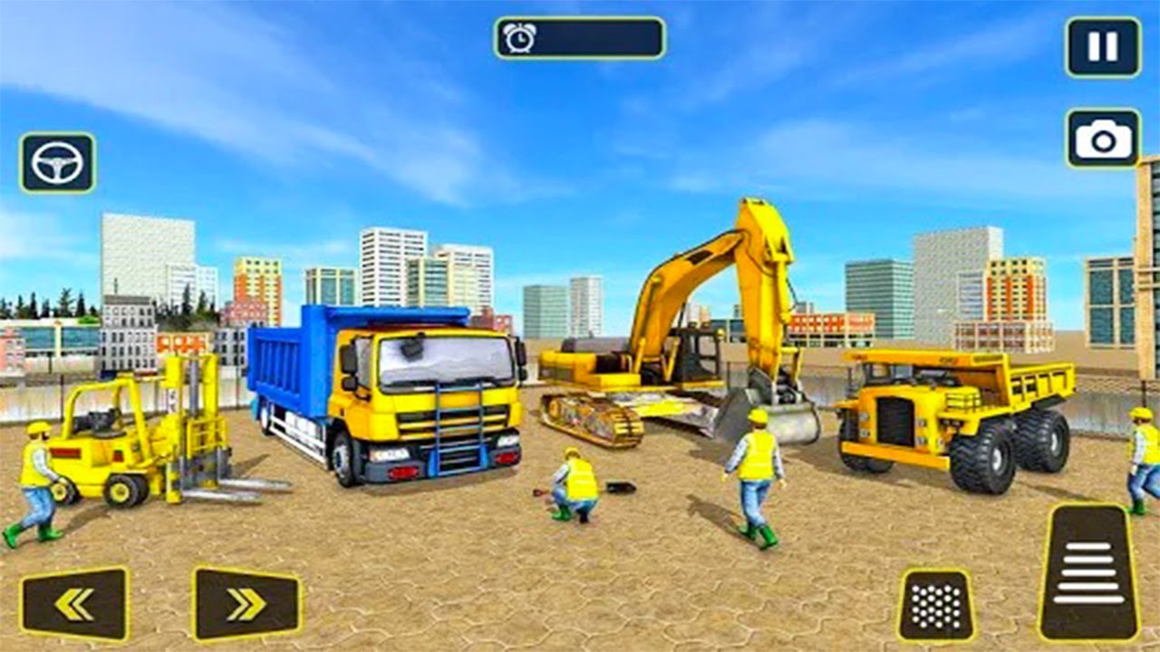 Grand City Road Construction 2 : Highway Builder Simulator Games - Android GamePlay
