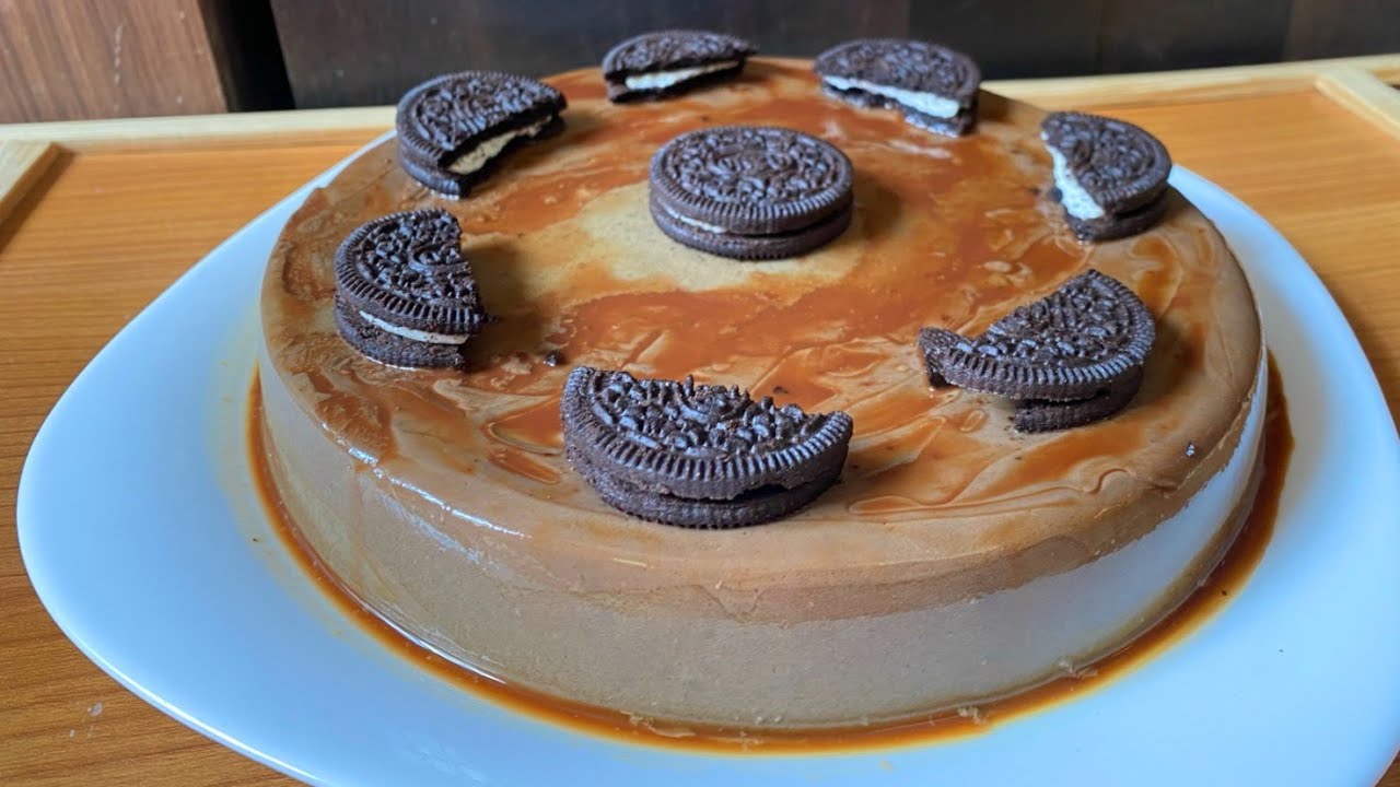 Si tienes galletas oreo prepara este exquisito postre en menos de 10 minutos(postre fácil sin horno)