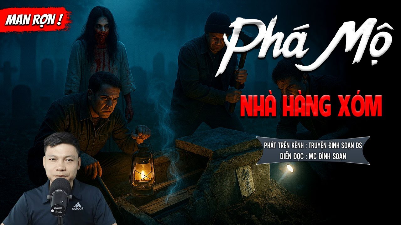 PHÁ MỘ NHÀ HÀNG XÓM - truyện ma mới nhất 2025 | truyện ma tâm linh MC ĐÌNH SOẠN kể lại....