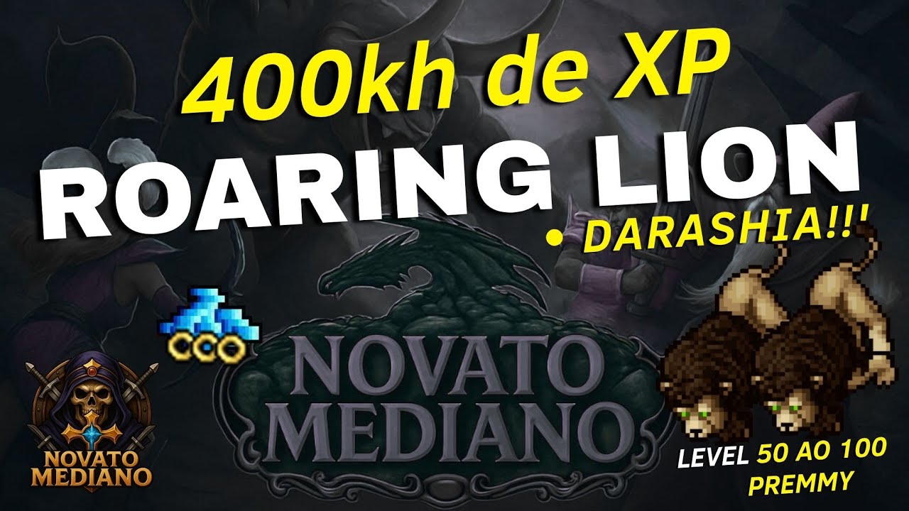 ROARING LIONS: 400k XP, Lucrando com Might Ring!