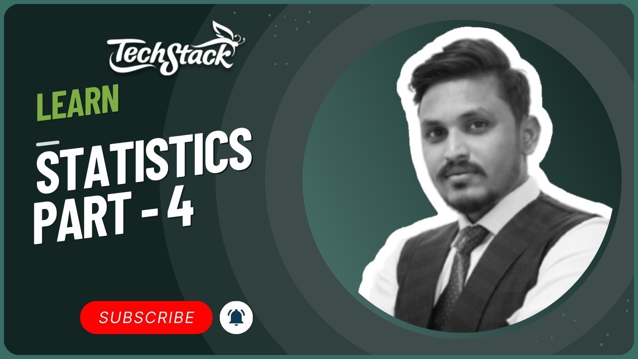 FREE Statistics Full Course Part 4🔥 Zero to Pro | Hypothesis Testing, Confidence Intervals, ML| 2026