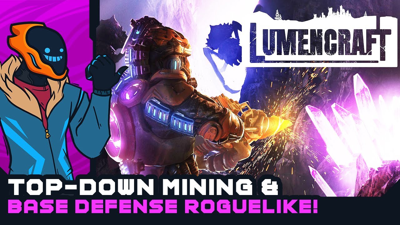 Top-Down Mining & Base Defense Roguelike - Lumencraft [Early Access]