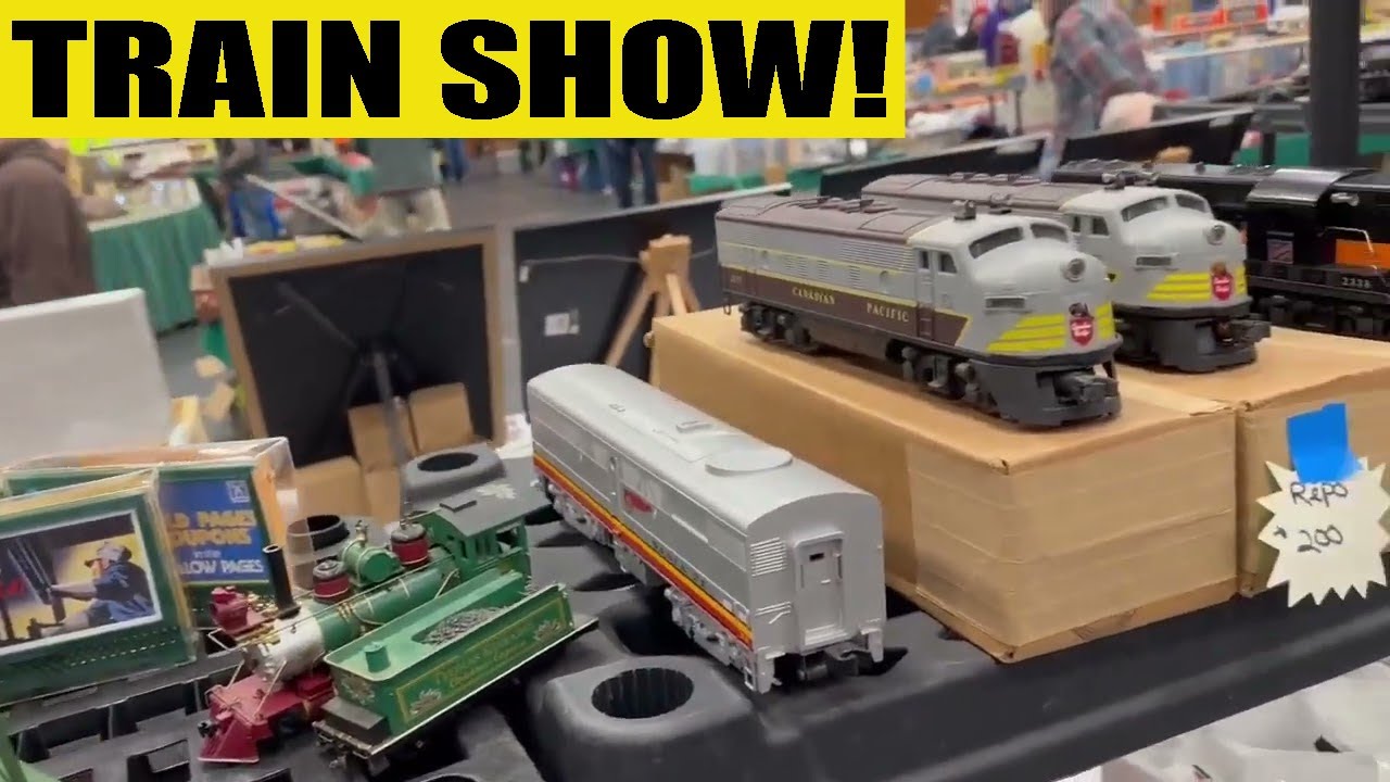 Railfest 2024 Train Show in Cleveland. Can we find some deals? HO, N, O, G scale model trains