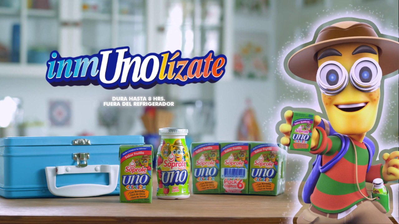 Soprole UNO &iexcl;InmUNOl&iacute;zate!