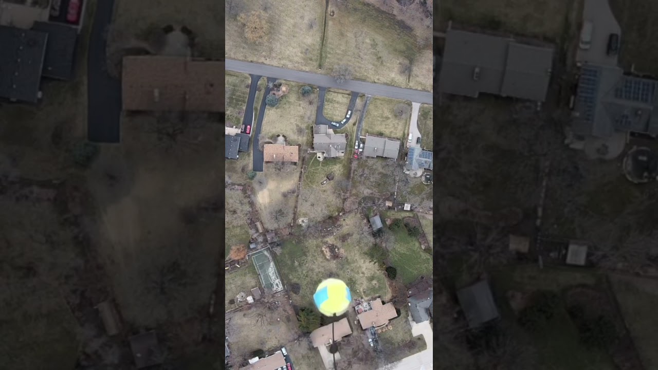 Dropping a Tennis Ball 1000 ft Above Ground with Drone