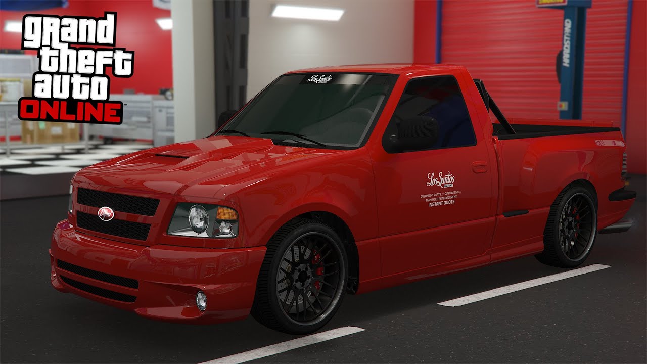 GTA 5 - Vapid Firebolt ASP (Ford SVT Lightning) - DLC Vehicle Customization | Drip Feed