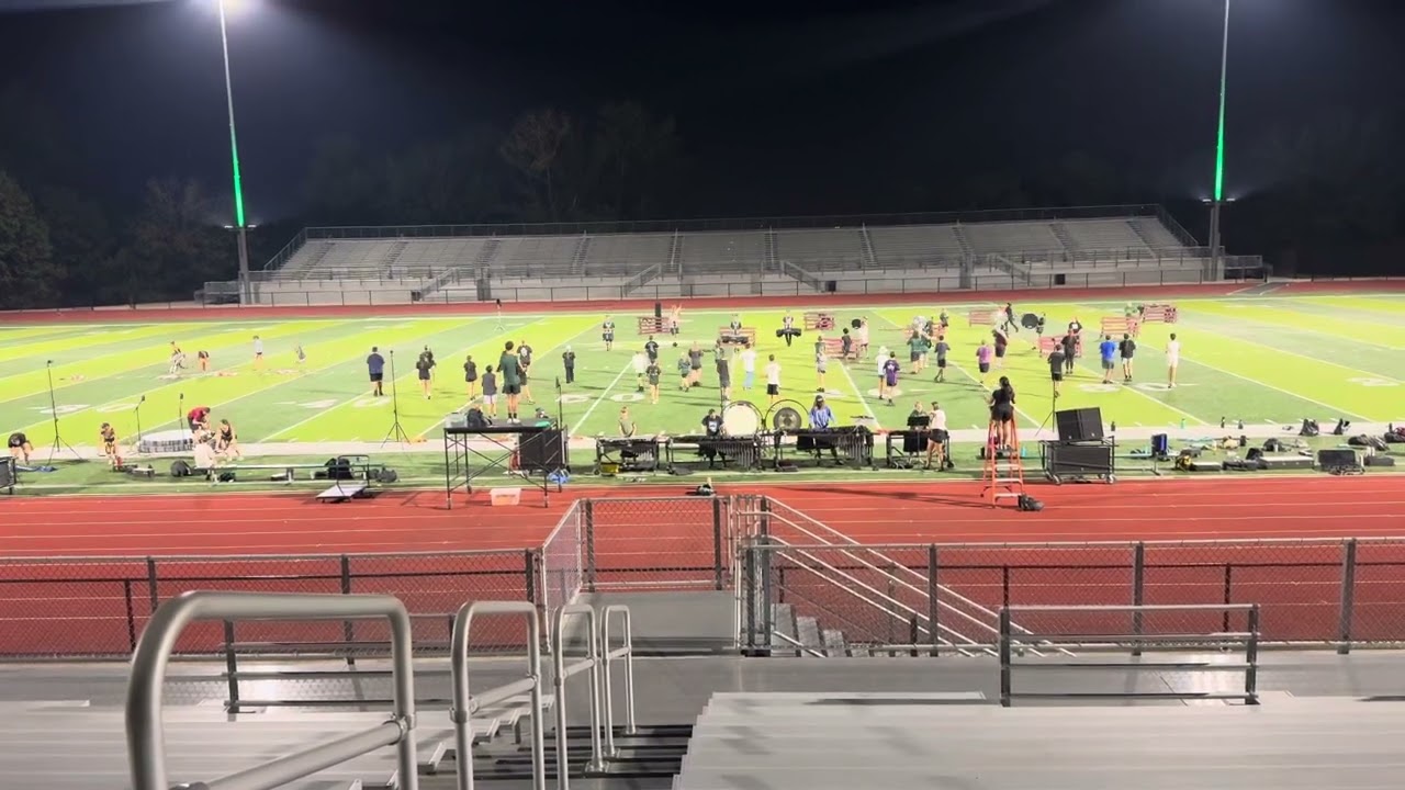 Green Hill Marching Band October 3, 2025 Practice 