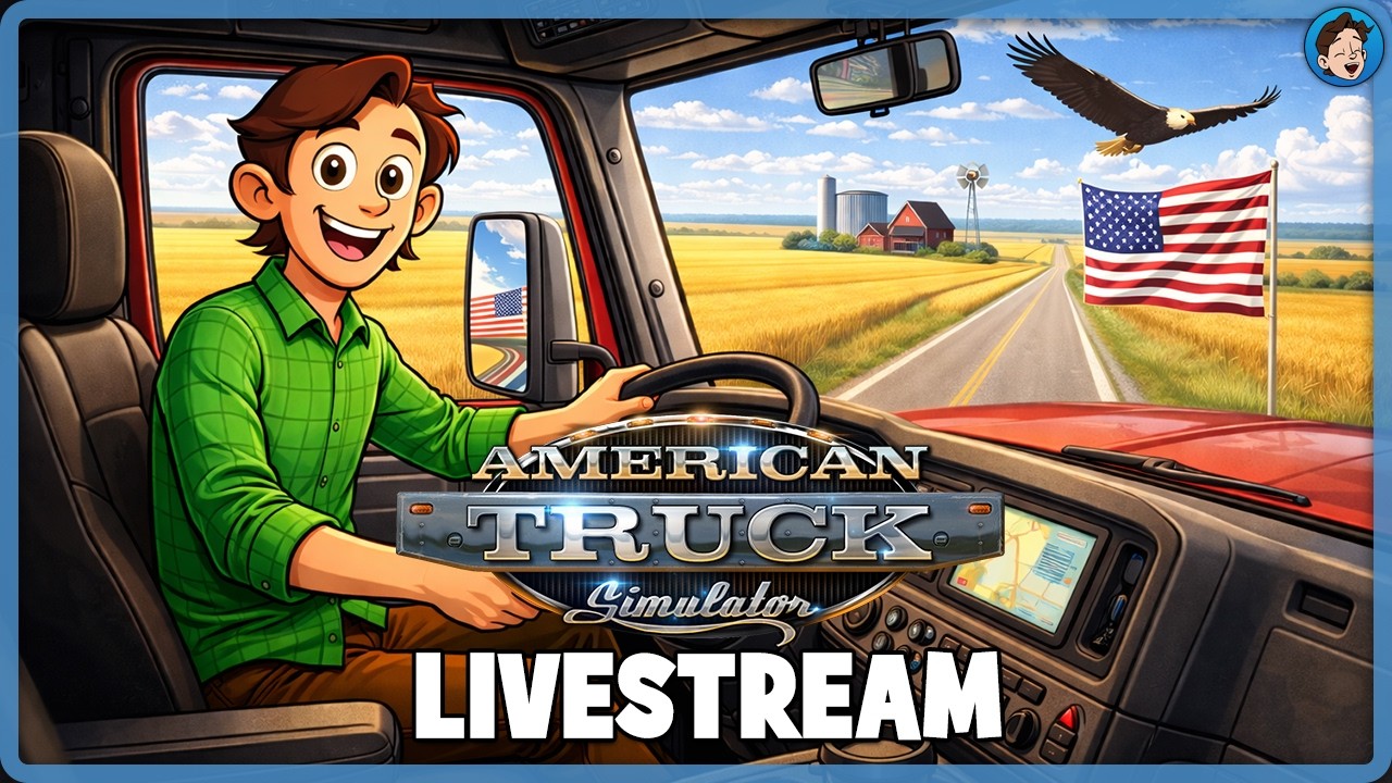 Hier wel goedkoper tanken?! American Truck Simulator stream!