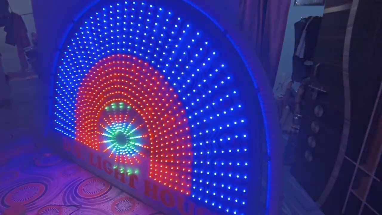 16X48 Pixel Chauki Bord TAWAHI LED #viral #trending 