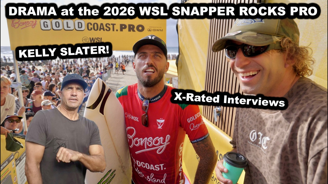 Закулисье 2026 WSL GOLD COAST PRO AUSTRALIA!