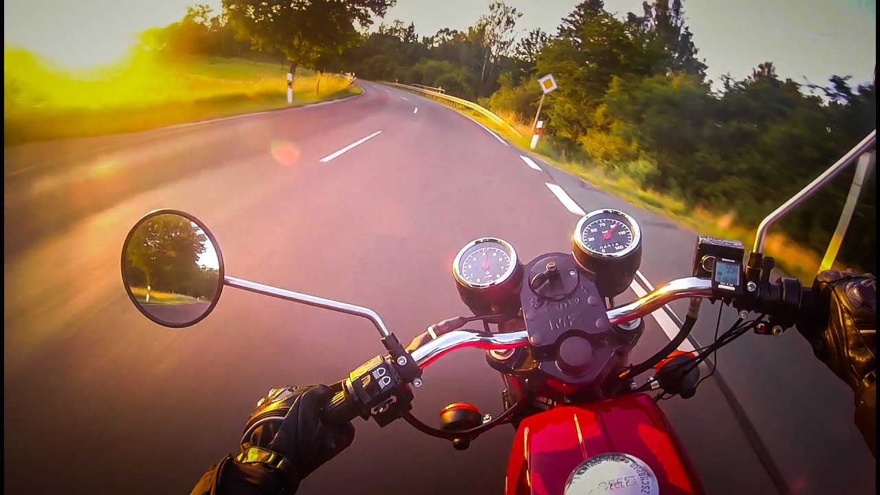 MZ ETZ 250 nice evening ride | New bike Honda CB500 PC32