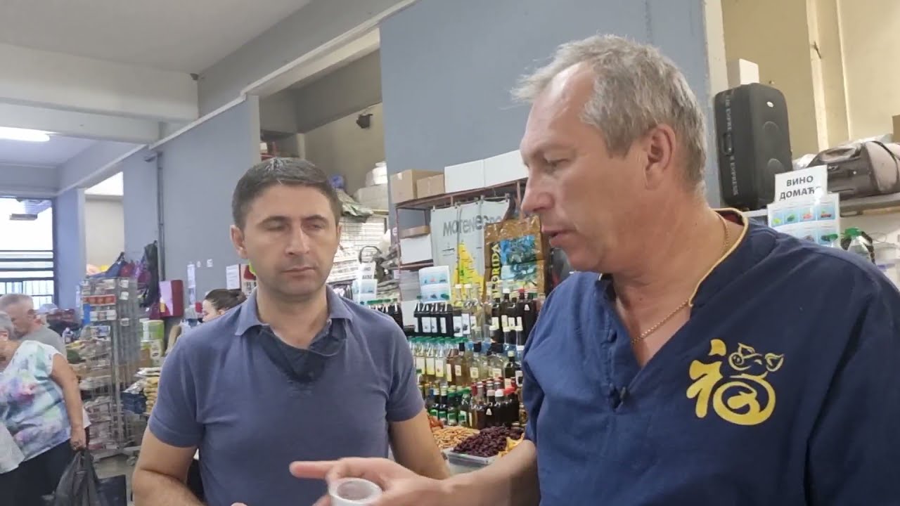 Базар в Черногории Закупаем Продукты