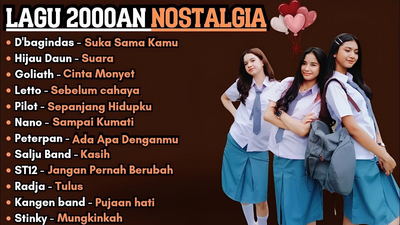 BAND 2000AN DENGAN LAGU NOSTALGIA | Hijau Daun | Peterpan | Kangen band | ST12