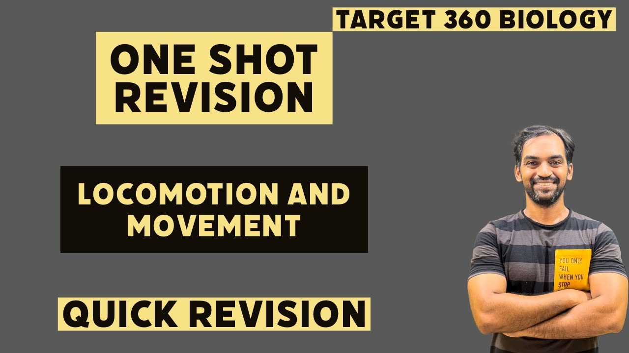 Locomotion and movement one shot revision | Quick revision